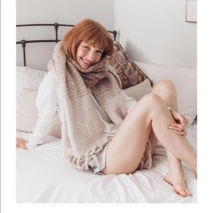 Mer | Sea Blush Cozy Scarf